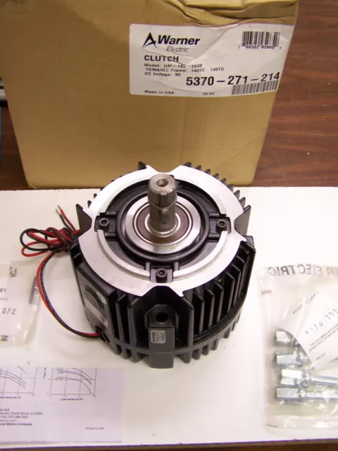 Warner Electric 143TC 145TC C-Face Clutch UM-180-1040 30 Lb Torque 90 VDC