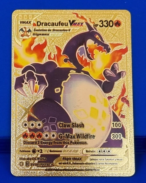 CARTE POK MON ANGLAISE Dracaufeu Vmax SV107 SV122 Couleur Or Dor EUR 8 carte-pok-mon-anglaise-dracaufeu-vmax-sv107-sv122-couleur-or-dor-eur-8