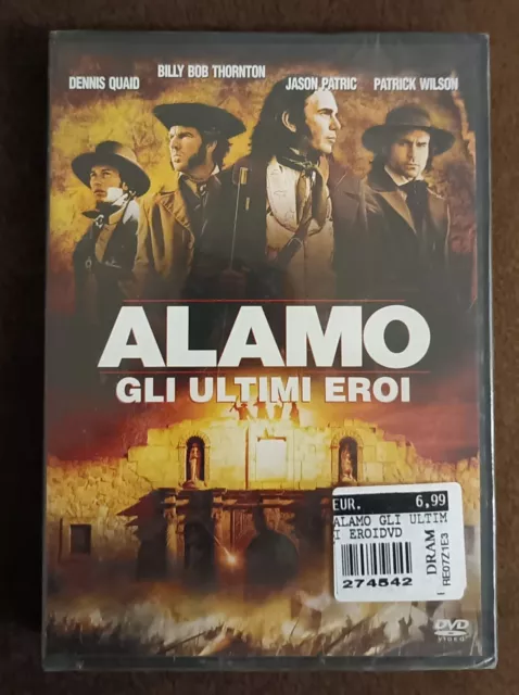 Dvd ALAMO - GLI ULTIMI EROI con Dennis Quaid nuovo sigillato 2004