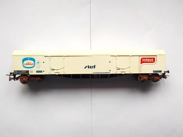 SNCF JOUEF CHAMPAGNOLE Wagon Frigo*Gervais Findus* Ho Dc N° 6761 EUR 12