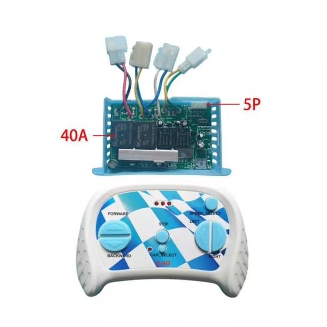 Bluetooth Fernbedienung Empfänger 24G 12V RC Kinderfahrzeug Controller