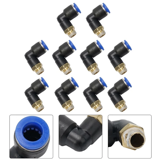 10Pcs L.Fixation Connecteur Tube 8 MM for Manteaux Pneu Changer Machine Pièces