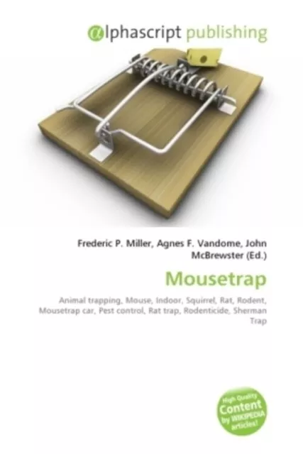 Mousetrap Frederic P. Miller (u. a.) Taschenbuch 72 S. Englisch 2010