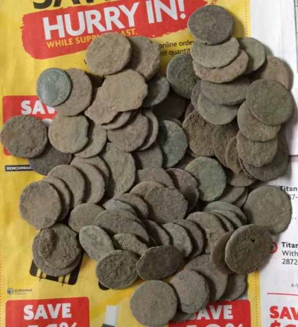 Uncleaned Roman Coins For Sale, Price Per Coin Buying !