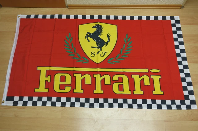Grand Drapeau Ferrari – Pour Fan De F1 Et Voitures De Sport