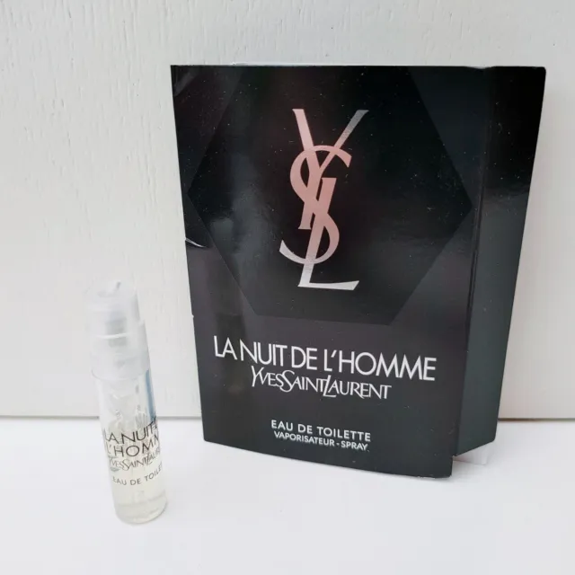 YSL LA NUIT De L'Homme for men EDT mini Spray Cologne, 1.2ml, Brand NEW ...