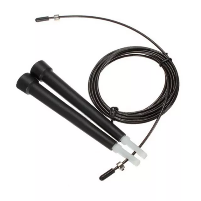 2 .8M Speed Jump Rope Fitness Skipping Kids Playing Steel Wire