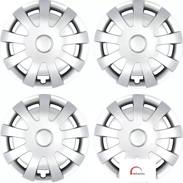 4 X Wheel Trims Hub Caps Wheel Covers Fits Ford Fiesta Focus Mondeo 15" R15