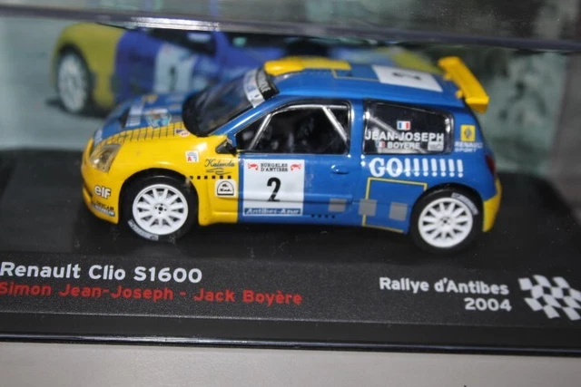 clio 1600S 1/43 simon jean joseph