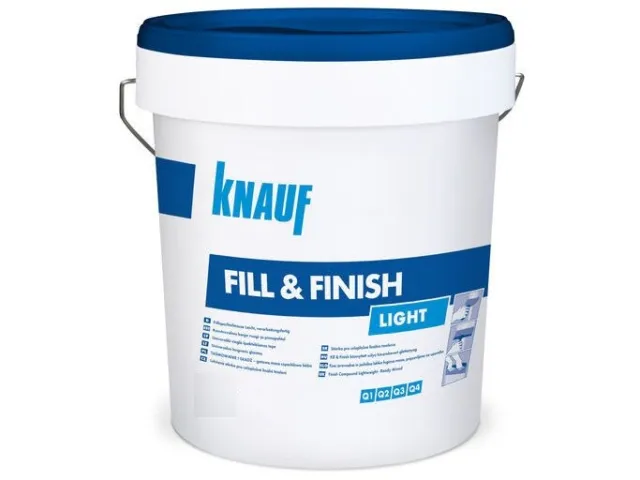 Knauf Fill & Finish Light Fertigspachtel Fugenspachtel Spachtelmasse 11,5 Kg