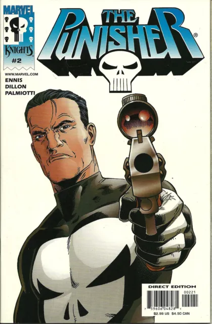 The Punisher Vol. 5 #2a (2000) Marvel Knights NM Garth Ennis Steve Dillon