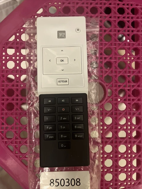 Telecommande sfr Évolution en parfait état ! livraison mondial relay 3,95€