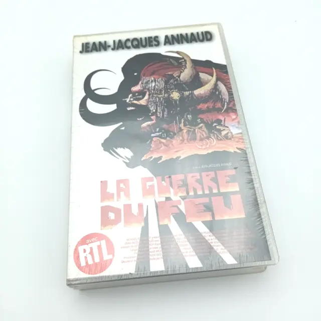 NEUF Scellé - VHS Film vintage La guerre du feu ANNAUD