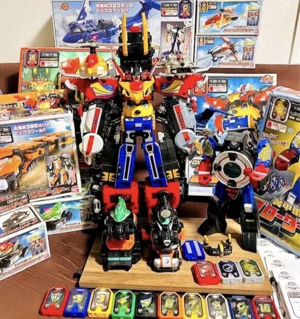 POWER RANGERS RPM Goonger Megazord Engineoh G12 Goroader GT Engine Soul ...