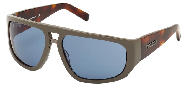 Occhiali da Sole Dsquared2 JUDD DQ 0338 BROWN/BLUE 62/15/125 uomo