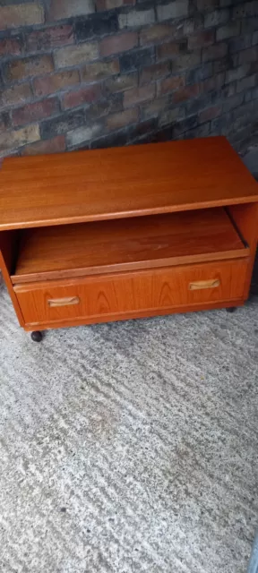 Mid Century Teak G Plan Tv Cabinet Stand Retro