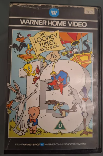 Looney Tunes Video Show No. 13 Warner Bros Big Box Ex Rental VHS Pre/Post Cert
