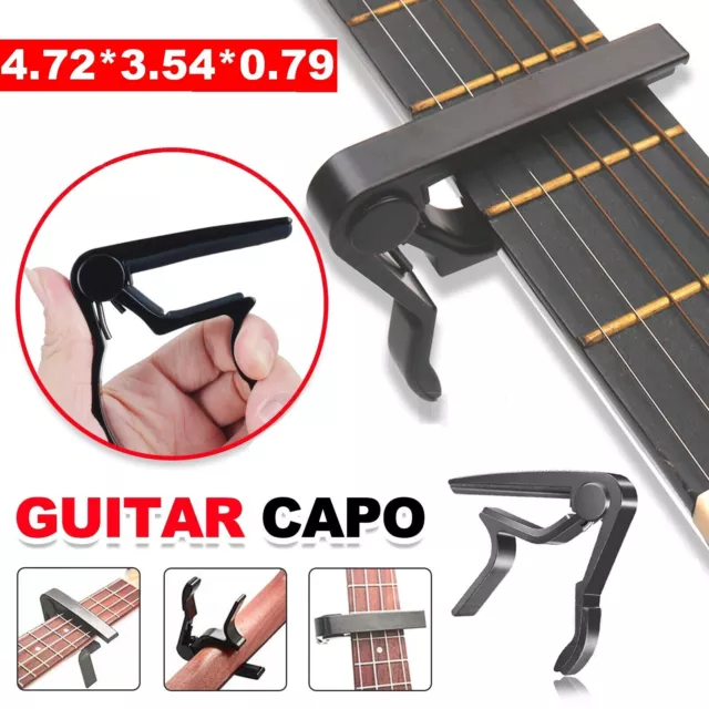 Aluminum Guitar Capo Spring Trigger Electric Acoustic Clamp Quick Change Release