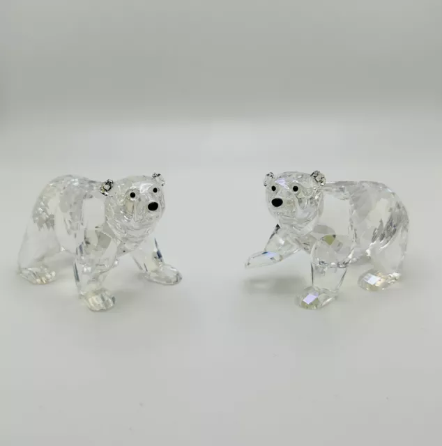 Swarovski Crystal Moonlight Polar Bear Cubs SCS 2012 1079156 New Authentic Swarovski Crystal Moonlight Polar Bear Cubs SCS 2012 1079156 New Authentic