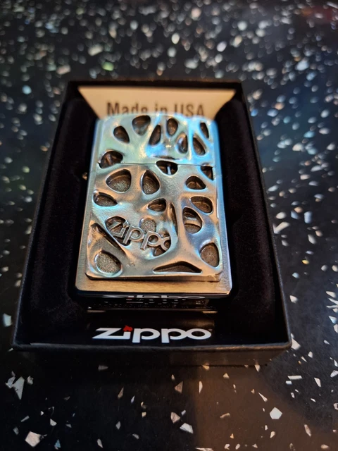 Zippo lighter Vornoi  absolutely stunning new quality gift.