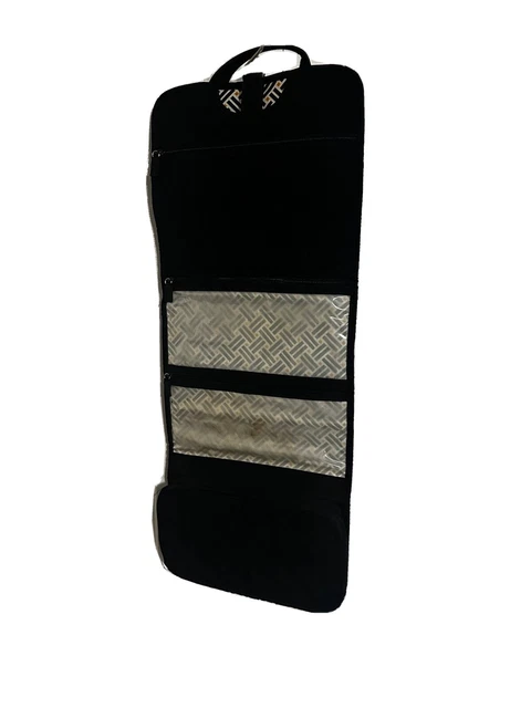 vera bradley hanging travel organizer black