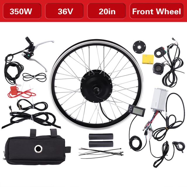 20 INCH FRONT Wheel Electric Bicycle Hub Motor Conversion Kit 350W 36V