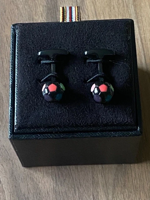 PAUL SMITH football cufflinks BNWT