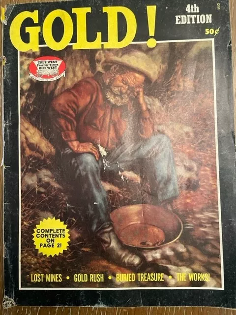 True West Gold Magazine 4th Edition Bi-Annual, 1971 Vol 3, No. 2