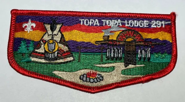 OA Lodge 291 Topa Topa   Flap WWW Boy Scout  TK5