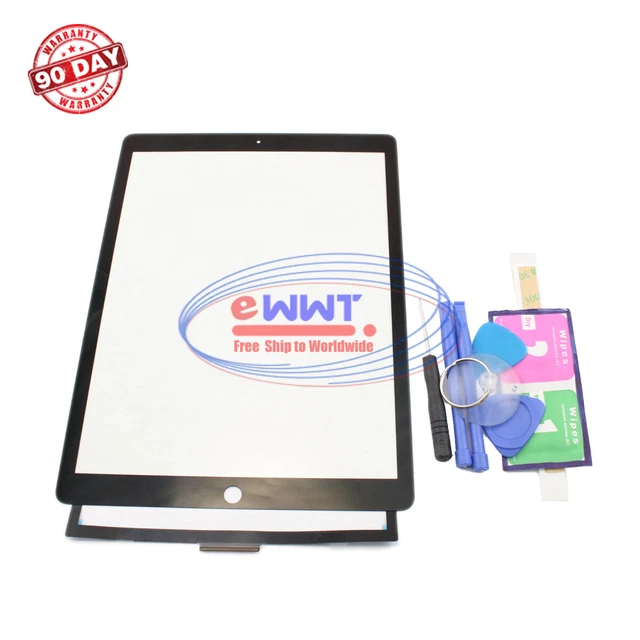 FREE SHIP for iPad Pro2 12.9 2017 Original Black Touch Screen Glass+Tool XKLU911