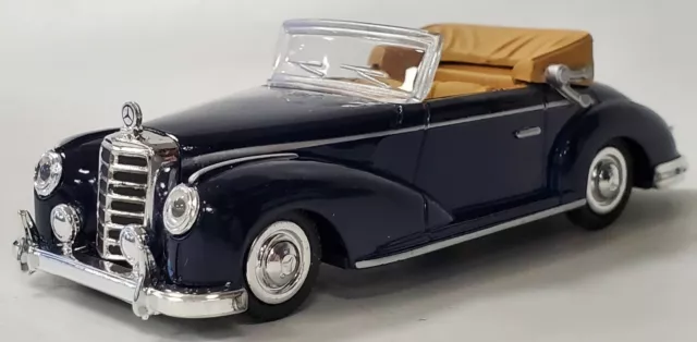 Mercedes Benz 300 S Bleue 1955 Cabriolet City Cruiser 1/43 Avec Boite