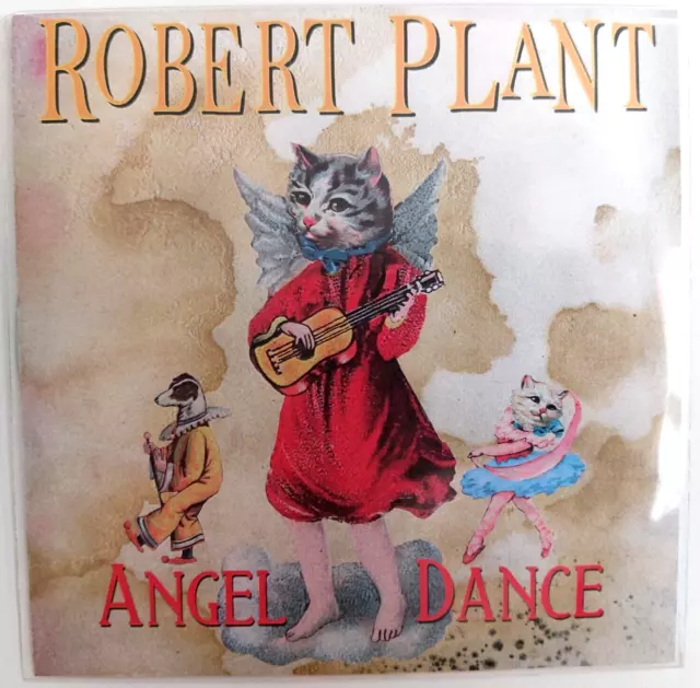 ROBERT PLANT from LED ZEPPELIN : ANGEL DANCE ♦ X-RARE FRENCH CD PROMO ♦