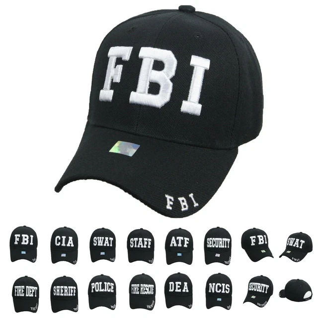 SECURITY FIRE DEPT SHERIFF CIA STAFF POLICE DEA Hat Law Enforcement