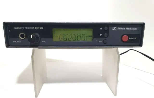 Sennheiser diversity receiver EW500 EM 500 630-662 Mhz ricevitore wireless