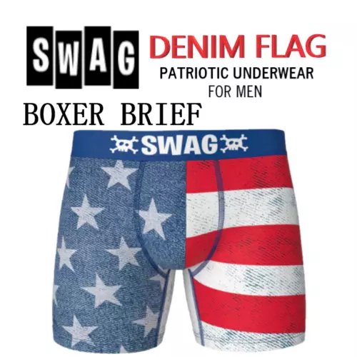SWAG MEN'S BOXER Brief SEND NOODS? GET GHOSTED! LARGE 34-36 NEW