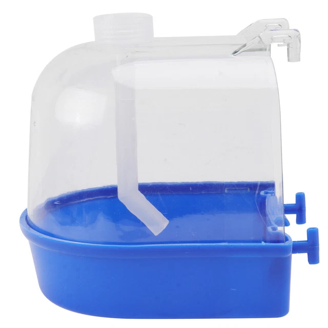 1 Set Bad Dusche Box Käfig Zubehör Nymphensittich Badewanne
