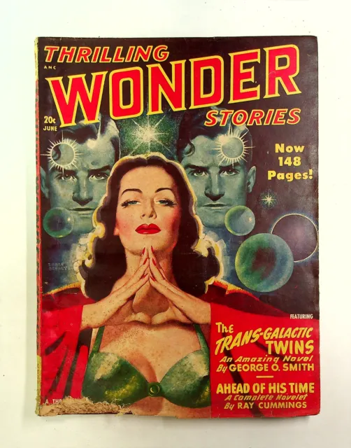 Thrilling Wonder Stories Pulp Jun 1948 Vol. 32 #2 GD+ 2.5