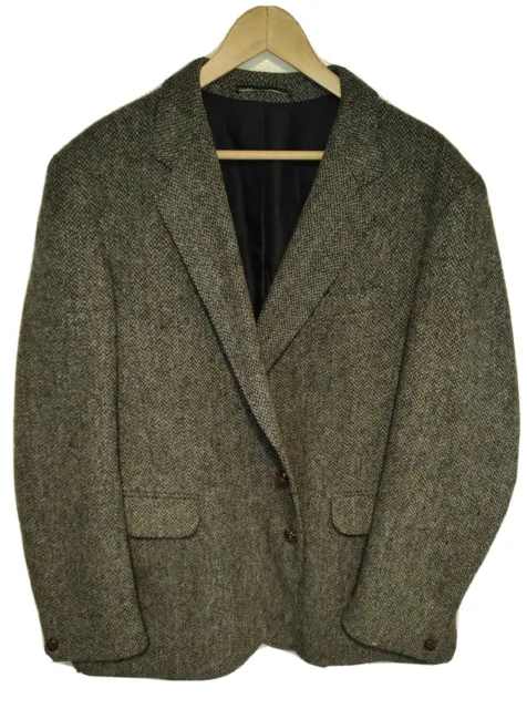 Harris Tweed Jacket Heritage Clothes 48 Regular Blazer Sports Jacket 25inPit2Pit