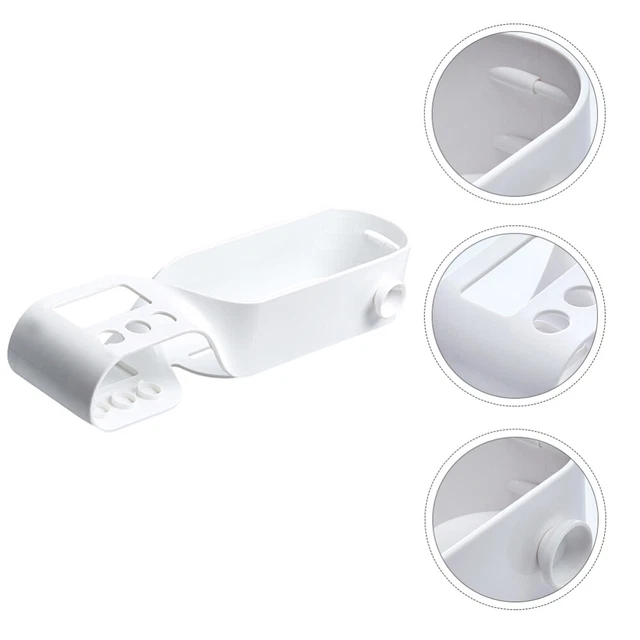 1 pieza Organizador Cepillo de Dientes Pasta de Dientes Soporte de Pared Baño Secado Estante