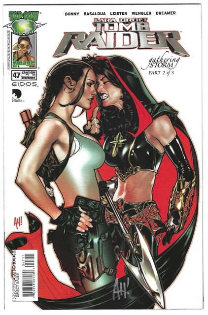 Tomb Raider 47 Top Cow 2004 Lara Croft SIGNED BY Adam Hughes!!  VF/NM