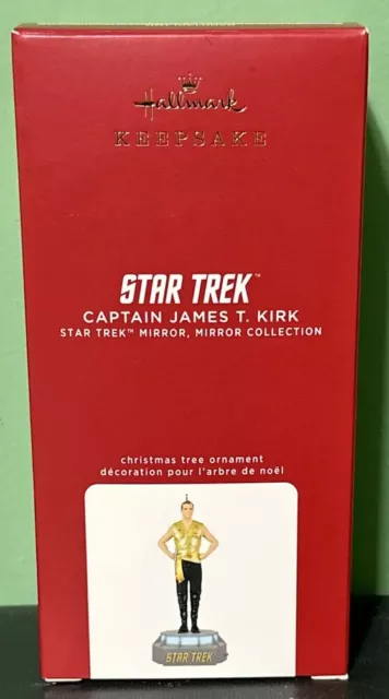 CAPTAIN JAMES T. KIRK STAR TREK MIRROR MIRROR  2021 Hallmark Ornament Christmas