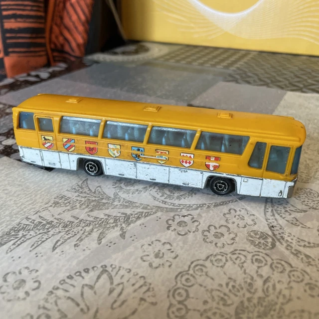 Bus Majorette Air France N373 - Miniature Métal - Made In France - Occasion