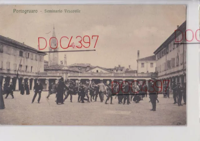 Portogruaro Venezia Seminario Vescovile Interno Animata Fpv 1912 Bella
