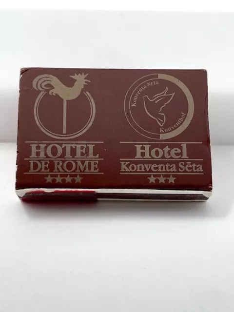 Matchbox Prince Cigarettes King Size - Hotel De Rome Hotel Konventa Seta 2