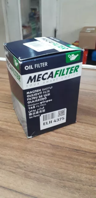 Filtre à huile ( MECAFILTER - ELH4375 ) pour Citroen,Fiat,Iveco, Peugeot