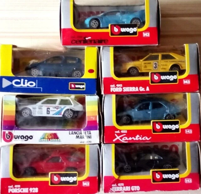 Lot De 5 Voitures Miniatures Renault 1/43 - Collection Argentine (Fuego, R11, R19, IKA, Torino) - 9
