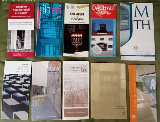 DACHAU CAMP MUSEUMS MUCHEN EINSTEIN ANNA FRANC JEWISH JUDAICA Holocaust ++