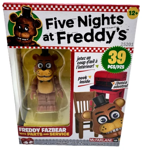 Five Nights at Freddy’s Freddy Fazbear W/Parts & Service 25201 Construction  Set