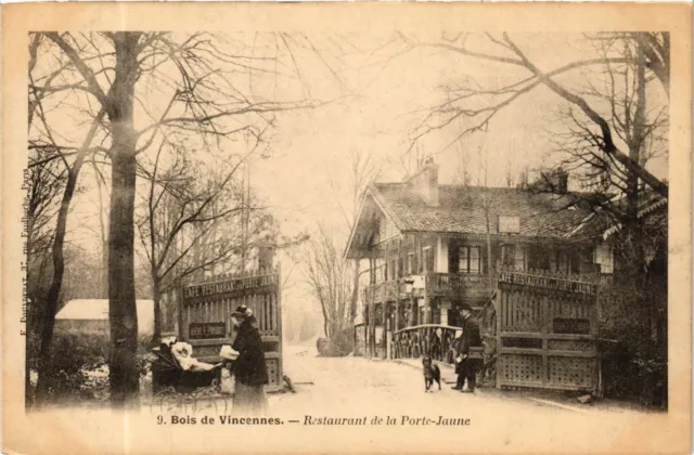 CPA PARIS 12th Restaurant de la Porte-Jaune. Bois de Vincennes (574288)