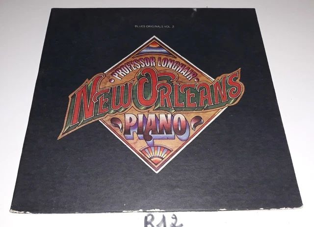Vinyle 33T - Professor Longhair - New Orléans Piano - Bon État